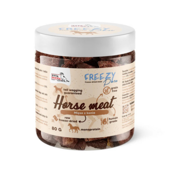 Syta Micha - PAARD- FREEZY Pure - Gevriesdroogd -  80gr