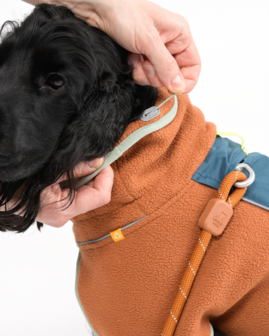 Woolly Wolf - Alpha 360 Fleece Pullover - Terracotta Mix